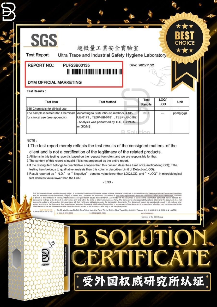 b solution cert